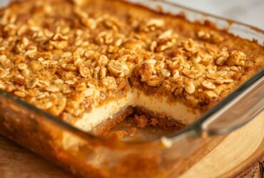 Cheesecake Stuffed Carrot Cake Cobbler Recipe