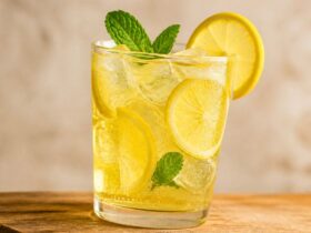 Chilled Non-Alcoholic Lemon Drink Recipe