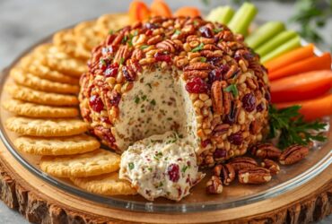 Cranberry Pecan Cheese Ball Recipe