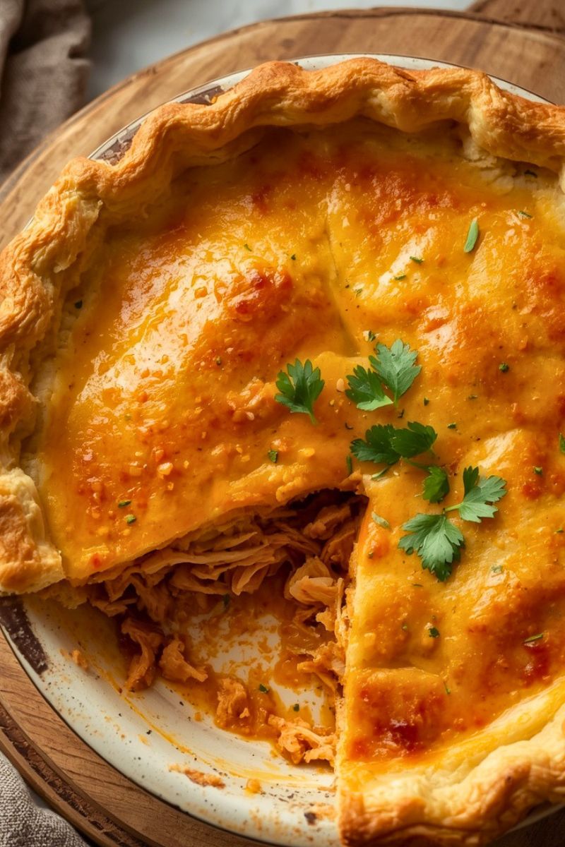 Creamy Barbecue Chicken Pie Recipe