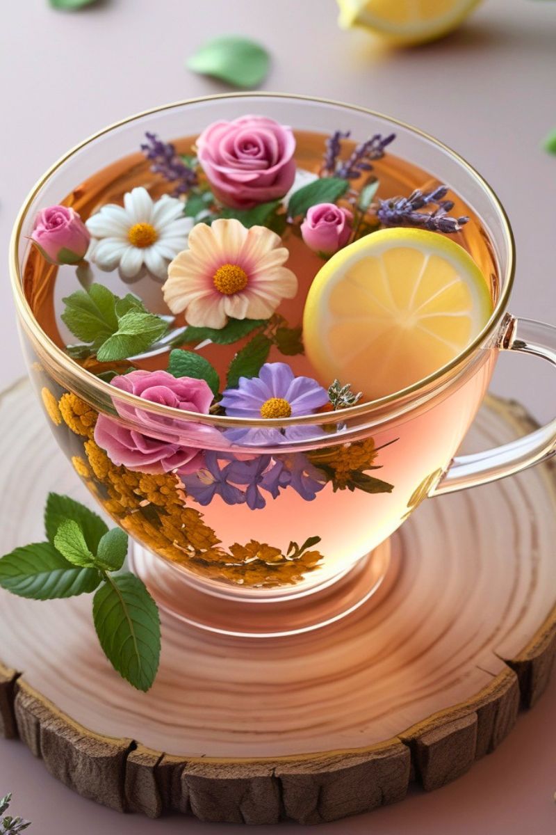 Floral Herbal Tea Recipe