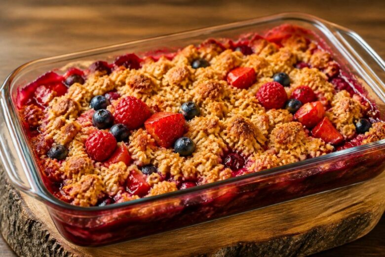 Fresh Berry Crumble Recipe