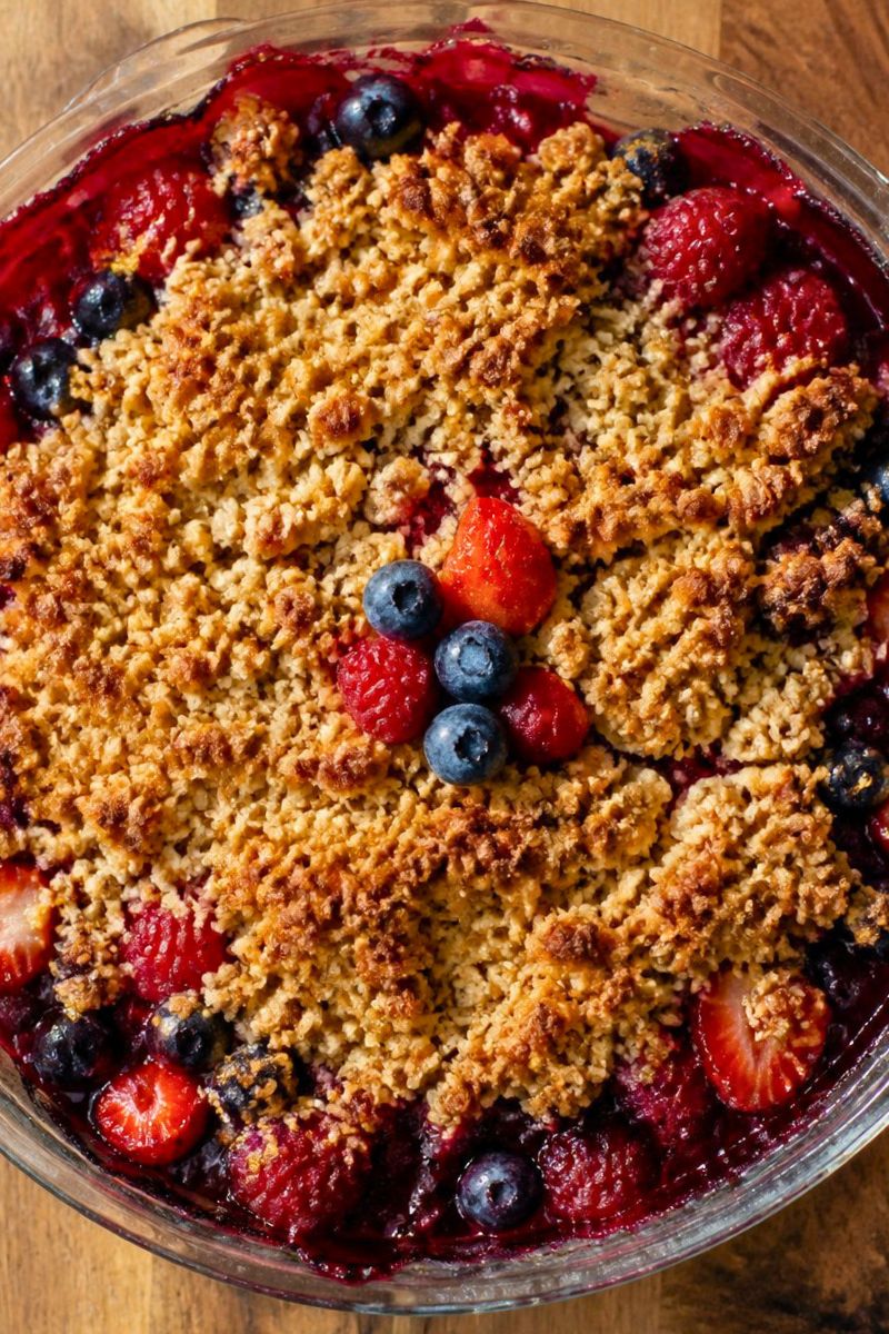 Fresh Berry Crumble Recipe