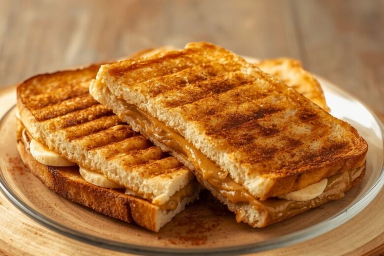 Grilled Peanut Butter Sandwiches Recipe