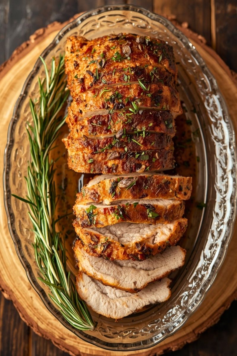 Herb Flawless-Crusted Pork Tenderloin Recipe