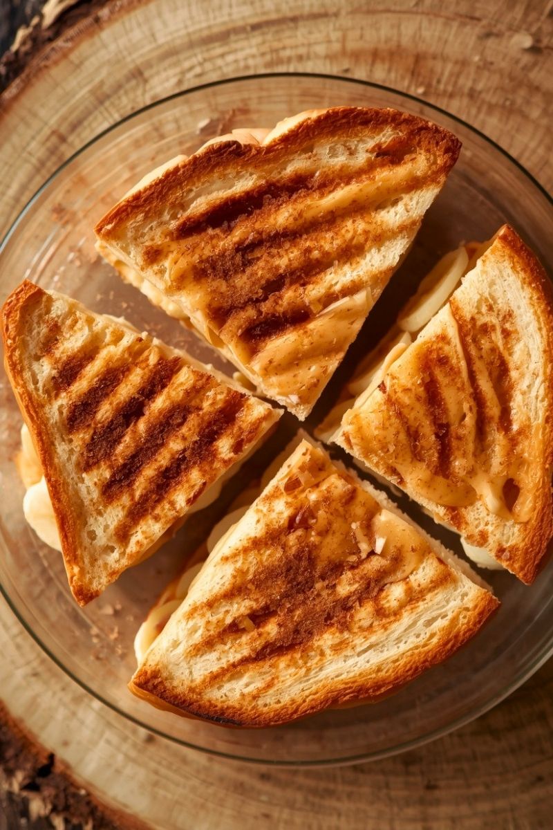 Grilled Peanut Butter Sandwiches Recipe