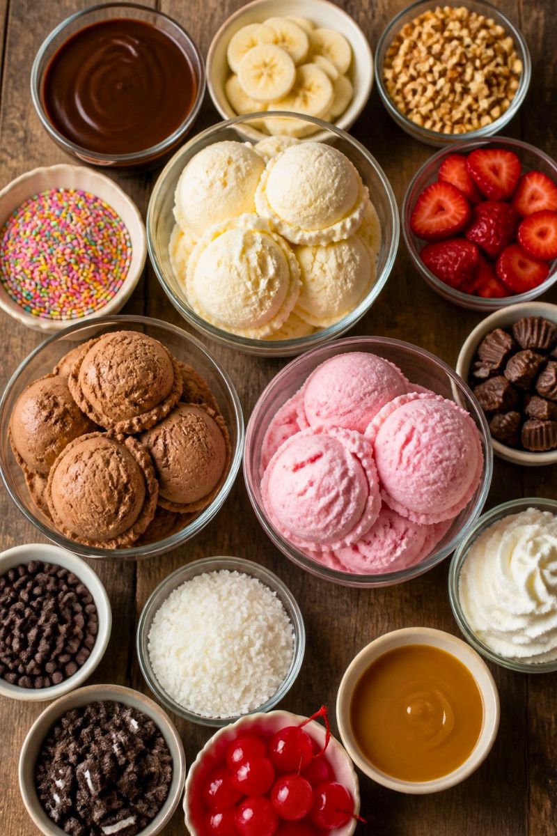 Ice Cream Sundae Bars Recipe