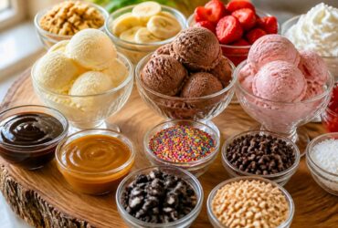 Ice Cream Sundae Bars Recipe