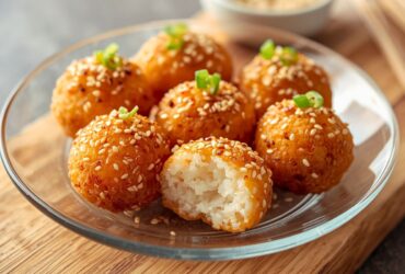Japanese Crispy Rice Balls Recipe