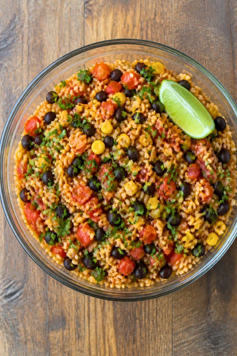One-Pot Mexican Rice and Black Beans Recipe