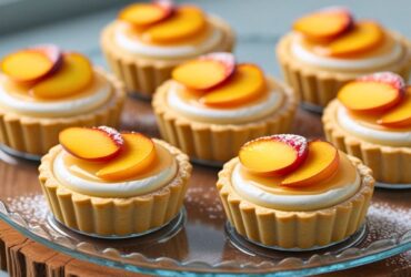 Peach and Cream Cheese Mini Tarts Recipe