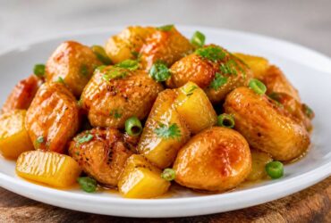 Pineapple Glazed Savory Chicken Recipe