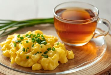 Scrambled Egg and Herbal Tea Recipe