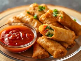 Spring Roll With Plum Sauce Recipe