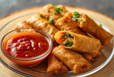 Spring Roll With Plum Sauce Recipe