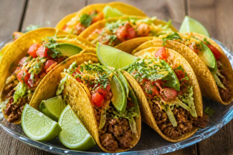 Tacos With Extra Lime Wedges and Fresh Salsa Recipe
