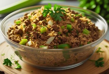 The Best and Easy Ground Beef Dirty Rice Recipe