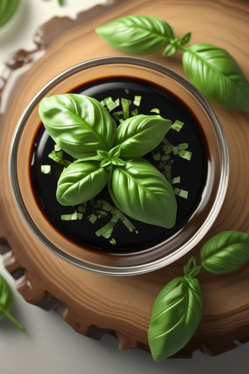 Fresh Basil and Balsamic Drizzle Recipe
