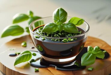 Fresh Basil and Balsamic Drizzle Recipe