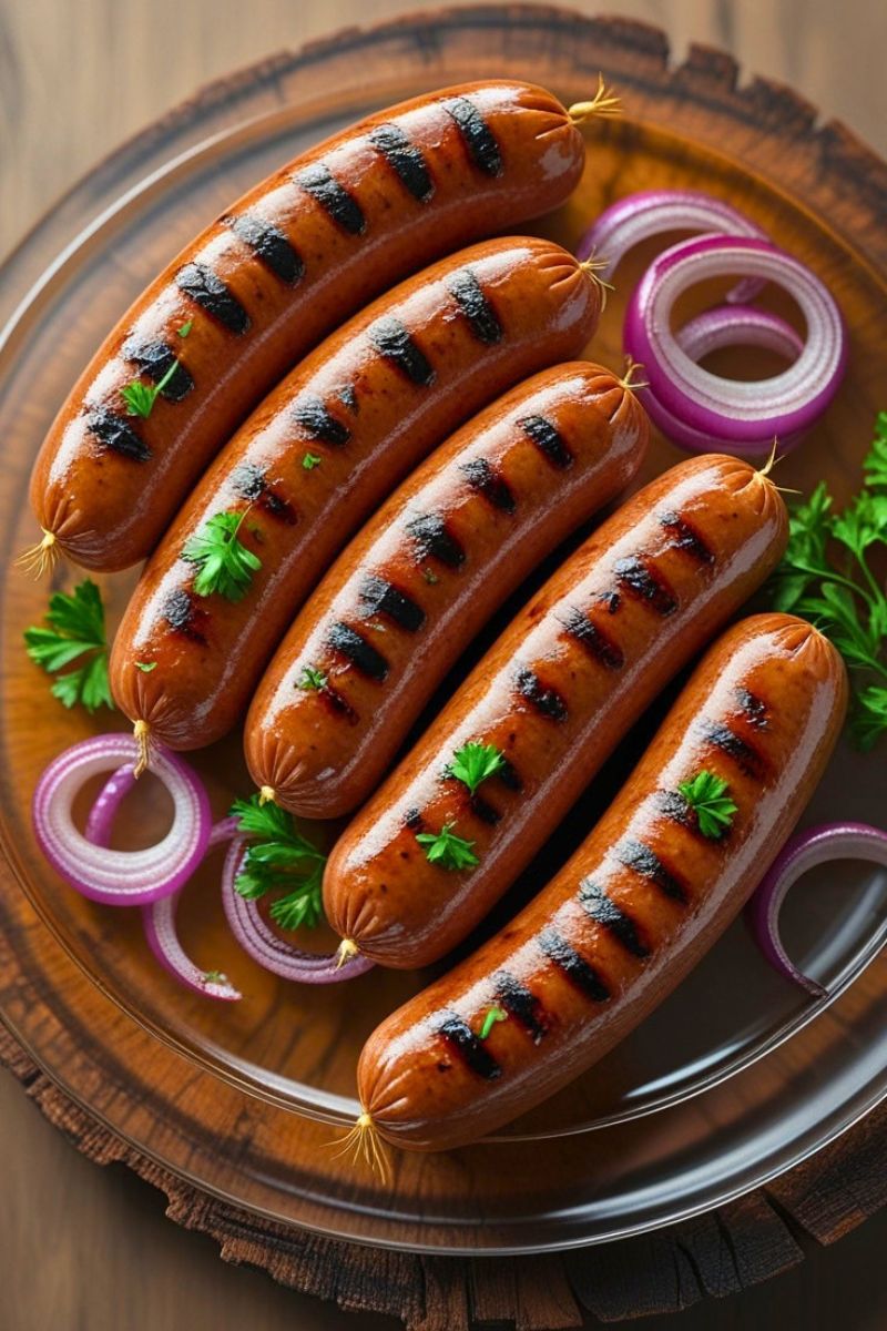 Juicy Grilled Sausages Recipe