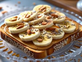 Peanut Butter Banana Toast Recipe