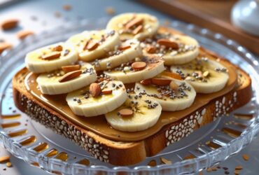 Peanut Butter Banana Toast Recipe