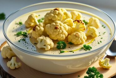Roasted Cauliflower Soup Recipe